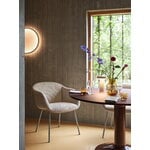 Muuto Midst table, 160 cm, dark red linoleum - dark red, decoration image