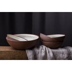Vaidava Ceramics Earth Raw skål, 2 l, brun - beige