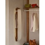 Muuto Specchio con cornice, 150 x 50 cm, giallo chiaro - trasparente, immagine decorativa