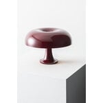Artemide Nessino table lamp, ruby red, special edition, view 2