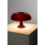 Artemide Nessino table lamp, ruby red, special edition, view 3
