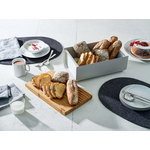 Alessi Mattina breadbox, grey