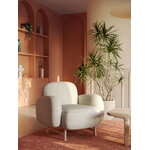 Hartô Poltrona Auguste, bianco perla, immagine decorativa