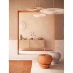Hartô Lampada da parete Carmen, 50 cm, bianca, immagine decorativa