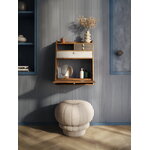 Hartô Pouf Claudie, bianco perla, immagine decorativa