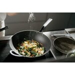 Heirol Blacksteel Pro wok pan, 33 cm