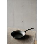 Heirol Blacksteel Pro frying pan, 28 cm, decoration image