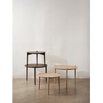 Design House Stockholm Aria coffee table, 50 cm, low, light oak, decoration image
