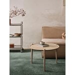 Design House Stockholm Aria coffee table, 60 cm, high, light oak, decoration image