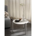 Design House Stockholm Tavolino Aria, 50 cm, basso, bianco
