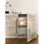 Design House Stockholm Air sideboard,  stained white grey - cane