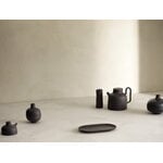 Design House Stockholm Sand Secrets bowl with lid, medium, black