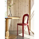 Design House Stockholm Olivia Stuhl, rot, dekorationsbild