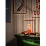 Design House Stockholm Fireplace table lamp, red, decoration image