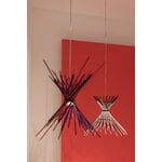 Ingo Maurer Pic-a-stic pendant, black - white, decoration image