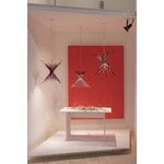 Ingo Maurer Pic-a-stic pendant, black - white, decoration image