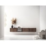 String Furniture String cabinet, 78 x 30 cm, walnut