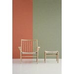 FDB Møbler J82 lounge chair, lacqured oak