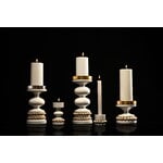 Aarikka Ruustinna candelabro, madera lacada - oro, imagen de decoración