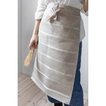 Lapuan Kankurit Linnea waist apron, linen - white