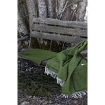 Lapuan Kankurit Arvo pocket shawl, 60 x 180 cm, white - olive