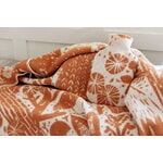 Lapuan Kankurit Metsikkö blanket, cognac - white