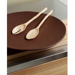 Lokal Helsinki Lehti salad servers, birch