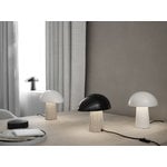 Fritz Hansen Lampada da tavolo Night Owl, smokey white - frassino