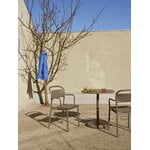 Muuto Linear Steel Café table, 70 cm, topo, imagen de decoración