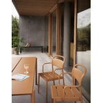 Muuto Fauteuil Linear Steel, burnt orange, image décorative