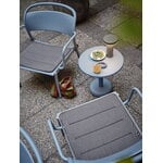 Muuto Linear Steel lounge armchair seat pad, dark grey