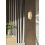 Muuto Looped wall/ceiling lamp, IP44, white, decoration image