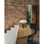 Marset Gambosa M table lamp, opal - brown grey, decoration image