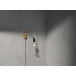 Menu Tribeca Staple wall lamp, brass