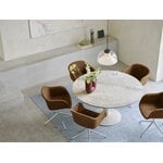 Muuto Midst table, 140 cm, grey marble - grey, decoration image