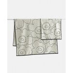 Marimekko Piirto Unikko hand towel, 50 x 100 cm, ivory - black