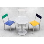 valerie_objects Alu chair, dark blue - green