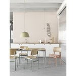 Muuto Loft chair, dusty green - oak