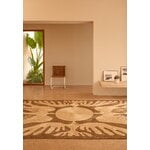 Nanimarquina Lucia Eames Sunbirds matto, charcoal, sisustuskuva