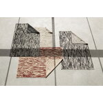 Nanimarquina Doblecara 1 rug, black - off-white