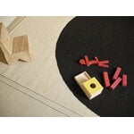 Nanimarquina Topo rug, black, decoration image