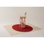 Nanimarquina Topo rug, red, decoration image