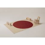 Nanimarquina Topo rug, red, decoration image