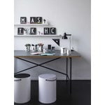 Design Letters Arne Jacobsen porcelain cup, white, A-Z
