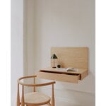New Works Tana wall mounted desk, oak, decoration image