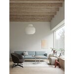 Muuto Soft coffee table, 75 cm, grey - solid oak, view 2