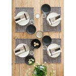 Woodnotes Morning placemat, 35 x 45 cm, set of 4, black - beige, decoration image