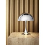 Louis Poulsen Panthella 250 table lamp, chrome