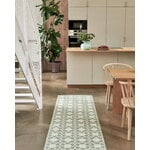 Pappelina Anya runner rug, misty mint - vanilla, decoration image