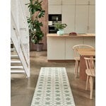 Pappelina Anya runner rug, misty mint - vanilla, decoration image
